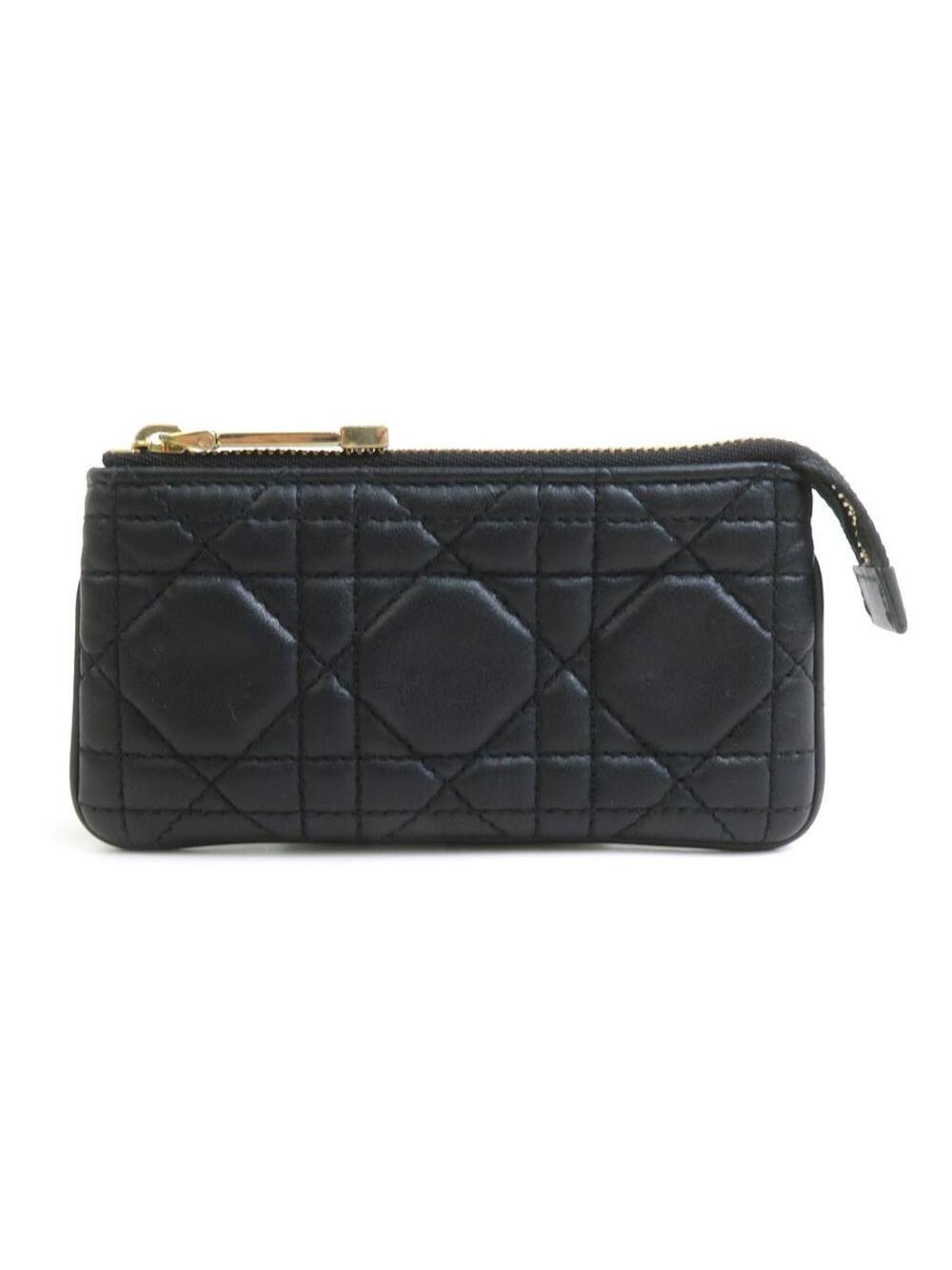 Auth Christian Dior Coin Purse Case #376985C25B